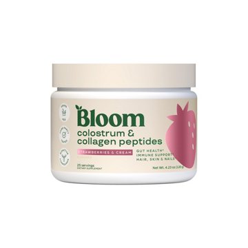 Bloom Colostrum & Collagen Peptides - Strawberries & Cream
