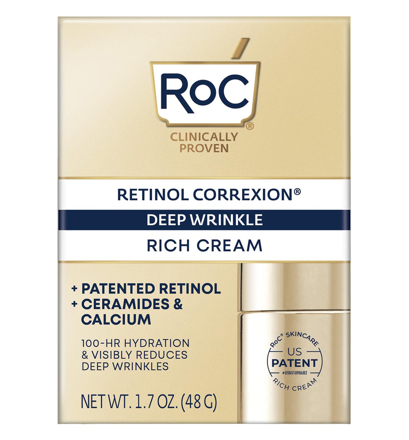 Roc Retinol Correxion Deep Wrinkle Rich Cream; image 1 of 3