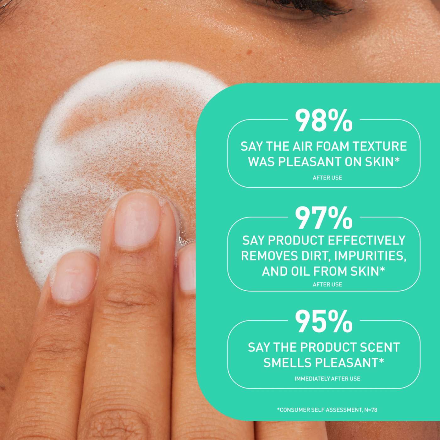 CeraVe Balancing Air Foam Cleanser - Normal to Combination Skin; image 7 of 9