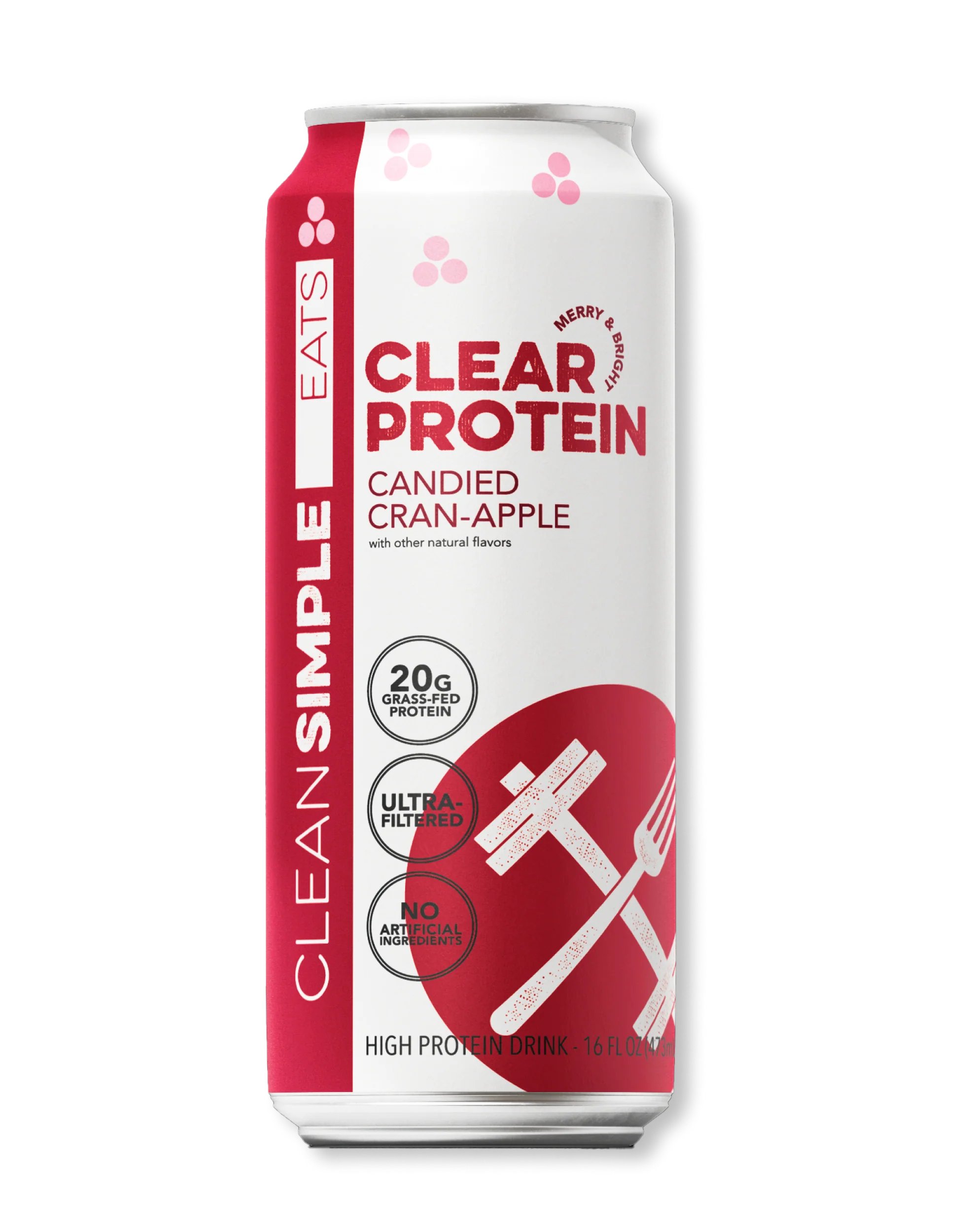 Clean Simple Eats Clear Protein Candied Cran-Apple - Shop Diet ...