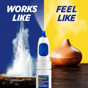 Theraflu Severe Congestion Relief Nasal Mist, 0.34 Fl Oz