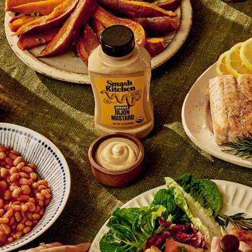 Smash Kitchen Organic Dijon Mustard, 12 oz