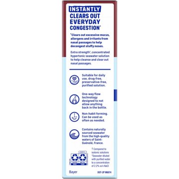 Afrin Saline Burst Drug Free Daily Nasal Spray & Rinse