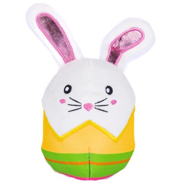 Woof & Whiskers Bunny In Egg Dog Toy