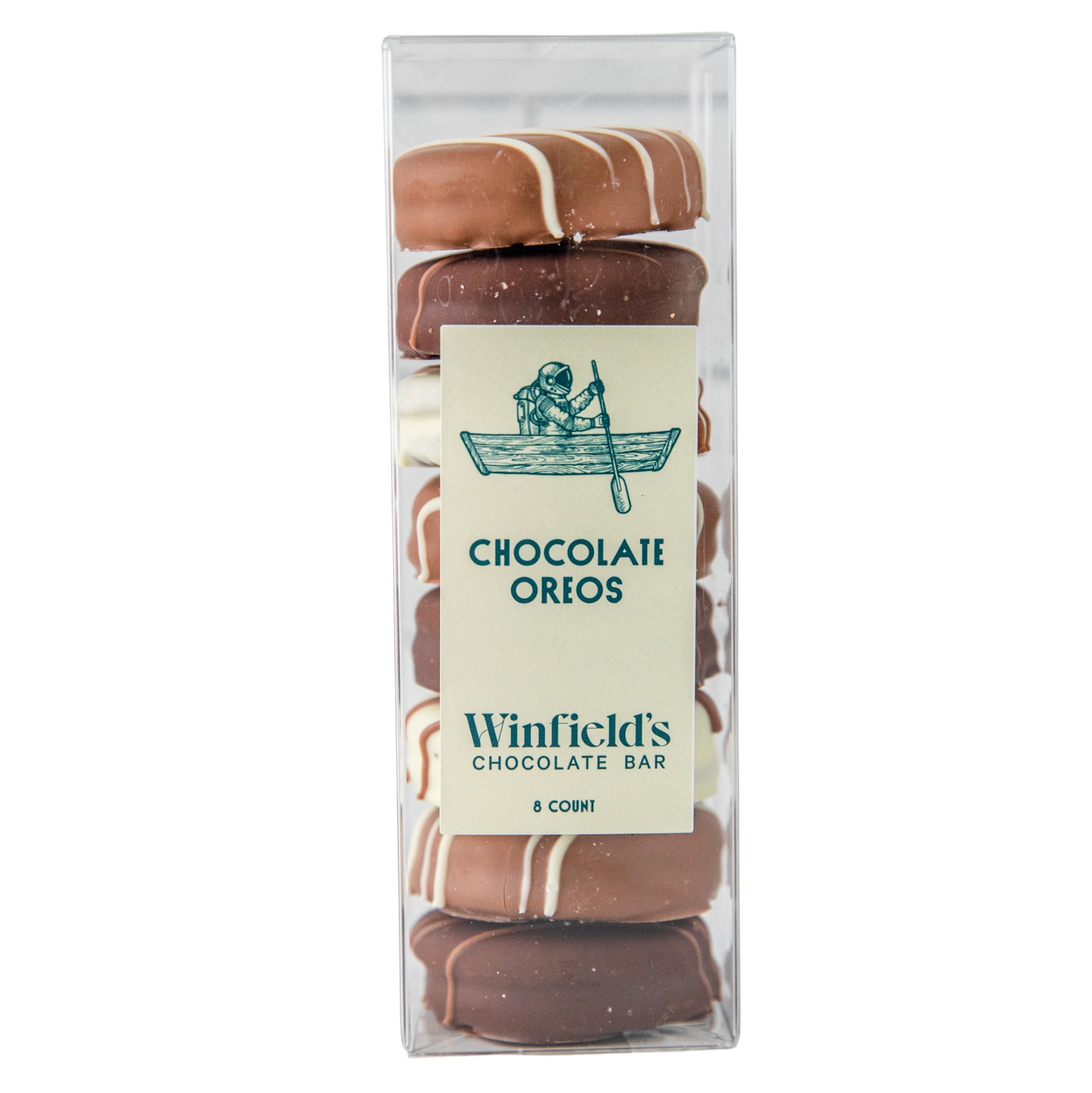 Winfield's Chocolate Bar Chocolate Covered Oreos, 8 ct
