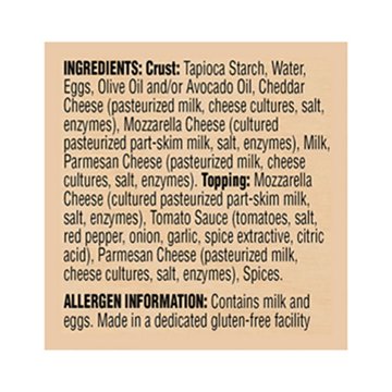 Against the Grain Gluten Free Thin Crust Three Cheese Frozen Pizza