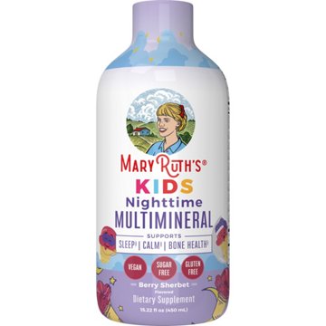 Mary Ruth's Kids Liquid Nighttime Multimineral - Berry Sherbet