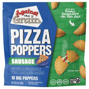 Against the Grain Gluten Free Pizza Poppers - Sausage