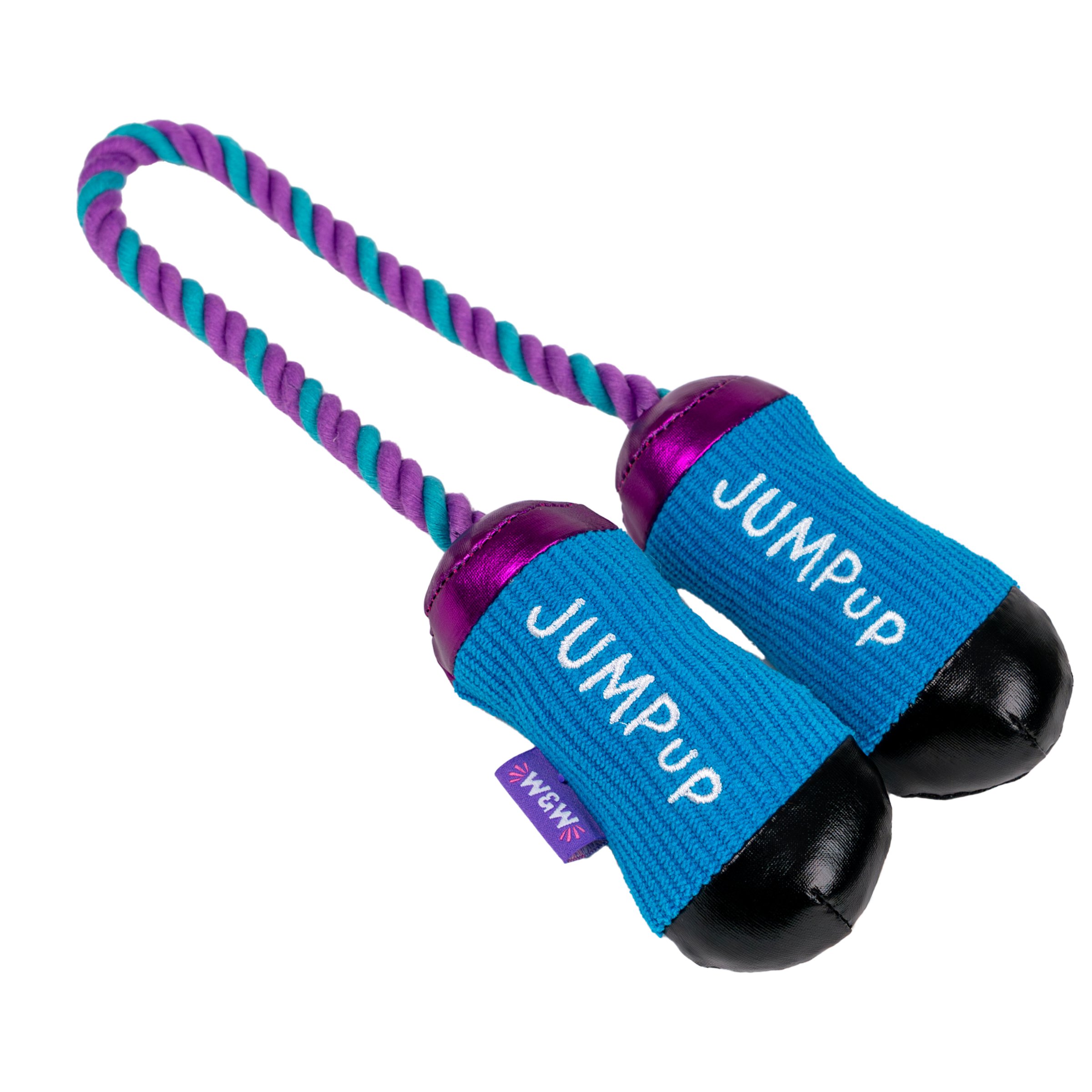 Woof & Whiskers Jump Rope Purple Rope Dog Toy - Shop Rope & tug toys at ...
