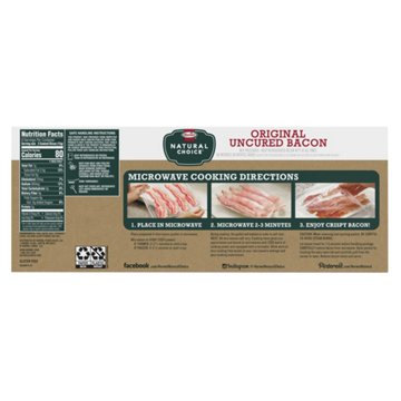 Hormel Natural Choice Microwave Ready Uncured Bacon