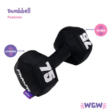 Woof & Whiskers Dumbbell Dog Toy