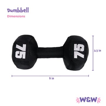 Woof & Whiskers Dumbbell Dog Toy