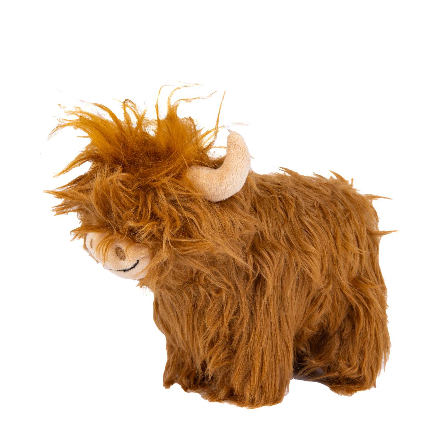 Woof & Whiskers Highland Cow Dog Toy; image 1 of 5