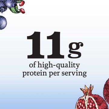 Siggi's 11g Protein Pack Yogurt Pouch - Blueberry Pomegranate