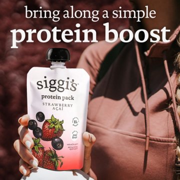 Siggi's 11g Protein Pack Yogurt Pouch - Strawberry Acai