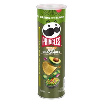 Pringles Spicy Guacamole Potato Crisps Chips
