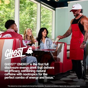 Ghost Zero Sugar Raspberry Cream Energy Drink