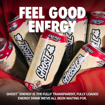 Ghost Zero Sugar Raspberry Cream Energy Drink