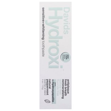 Davids Hydroxi Sensitive and Whitening Toothpaste, 4 oz