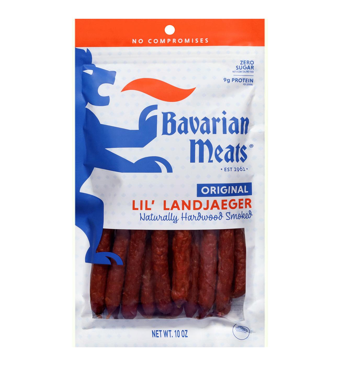 Bavarian Meats Zero Sugar 9g Protein Original Lil' Landjaeger Meat Sticks; image 1 of 2
