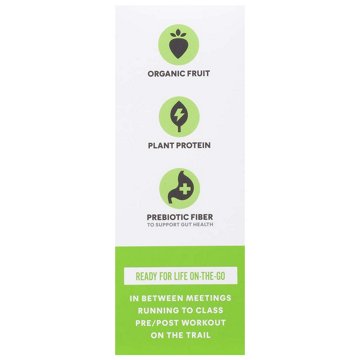 Noka Superfood Smoothies + Prebitic Fiber & Flax Pouches - Blueberry Beet, 4 ct