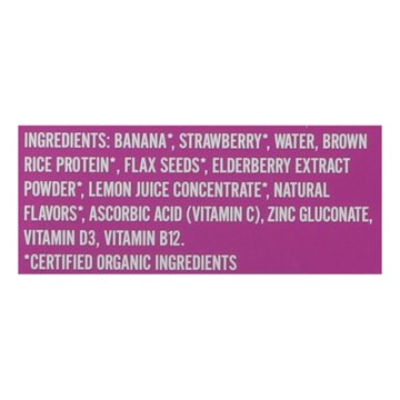 Noka Superfood Smoothies + Immune Support Pouches - Strawberry Banana, 4 ct
