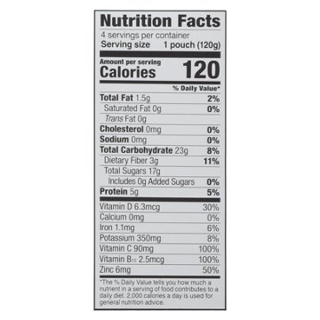 Noka Superfood Smoothies + Immune Support Pouches - Strawberry Banana, 4 ct