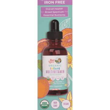 Mary Ruth's Organic Infant Multivitamin Liquid Drops - Orange Vanilla, 4 oz
