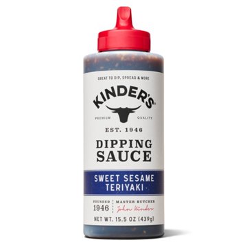 Kinder's Dipping Sauce - Sweet Sesame Teriyaki, 15.5 oz