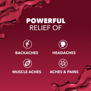 Vicks PainQuil Liquid Daytime Pain Relief Acetaminophen Max Strength, Backache & Headache Relief