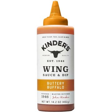 Kinder's Wing Sauce & Dip - Buttery Buffalo, 14.2 oz