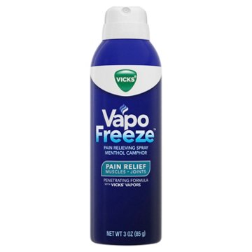 Vicks VapoFreeze Topical Pain Spray, Maximum Strength Menthol for Muscle, Joint, Knee, & Back Pain Relief