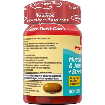 Tylenol Proactive Support Muscle, Joint & Stress Turmeric & Sceletium Caplets