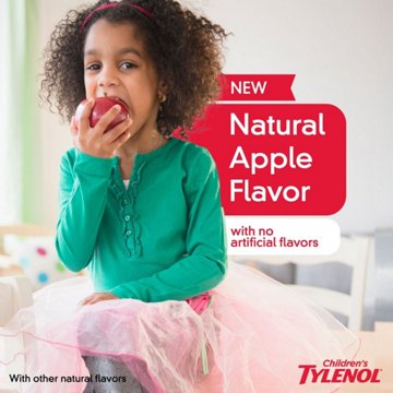 Tylenol Children's Dye Free Pain Relief & Fever Reducer - Apple