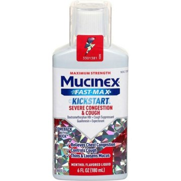 Mucinex Fast Max Kickstart Severe Congestion & Cough Liquid