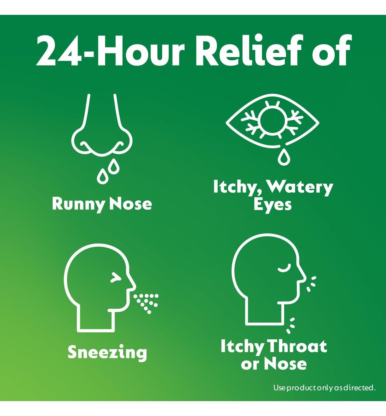 Zyrtec Indoor & Outdoor Allergy Relief 5 mg Antihistamine Tablets; image 2 of 8