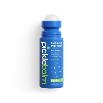 Picklebalm Max Strength Lidocaine Fast Acting Muscle Pain Relief Roll-On