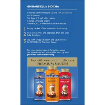 Ghirardelli Classic Hot Cocoa Mix Packets, 8 ct