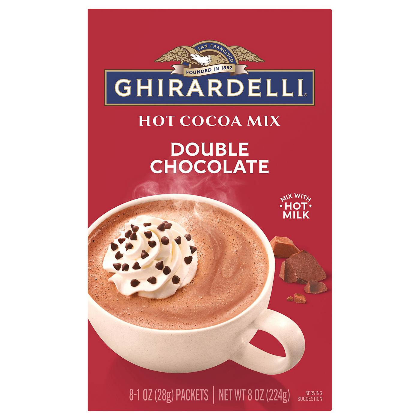 Ghirardelli Ghirardelli Double Chocolate Hot Cocoa Mix; image 1 of 3