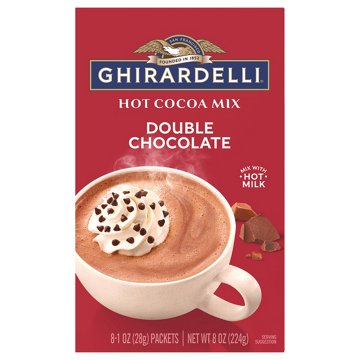 Ghirardelli Ghirardelli Double Chocolate Hot Cocoa Mix, 8 ct