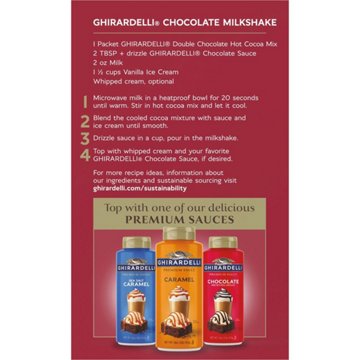 Ghirardelli Ghirardelli Double Chocolate Hot Cocoa Mix, 8 ct