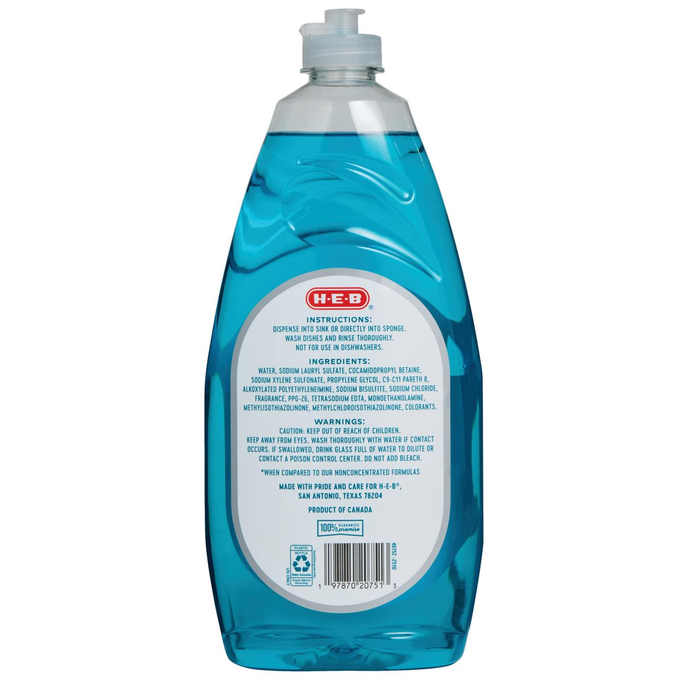 H-E-B Ultra Concentrated Dishwashing Liquid - Rosemary; image 2 of 2