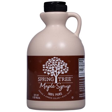 Spring Tree 100% Pure Maple Syrup, 32 oz
