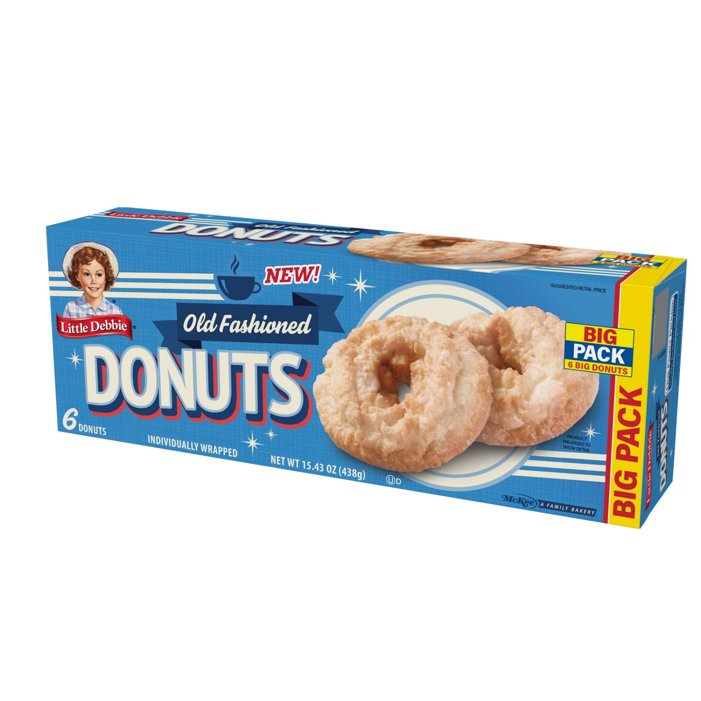 Little Debbie Big Old Fashioned Donuts - Big Pack; image 3 of 3