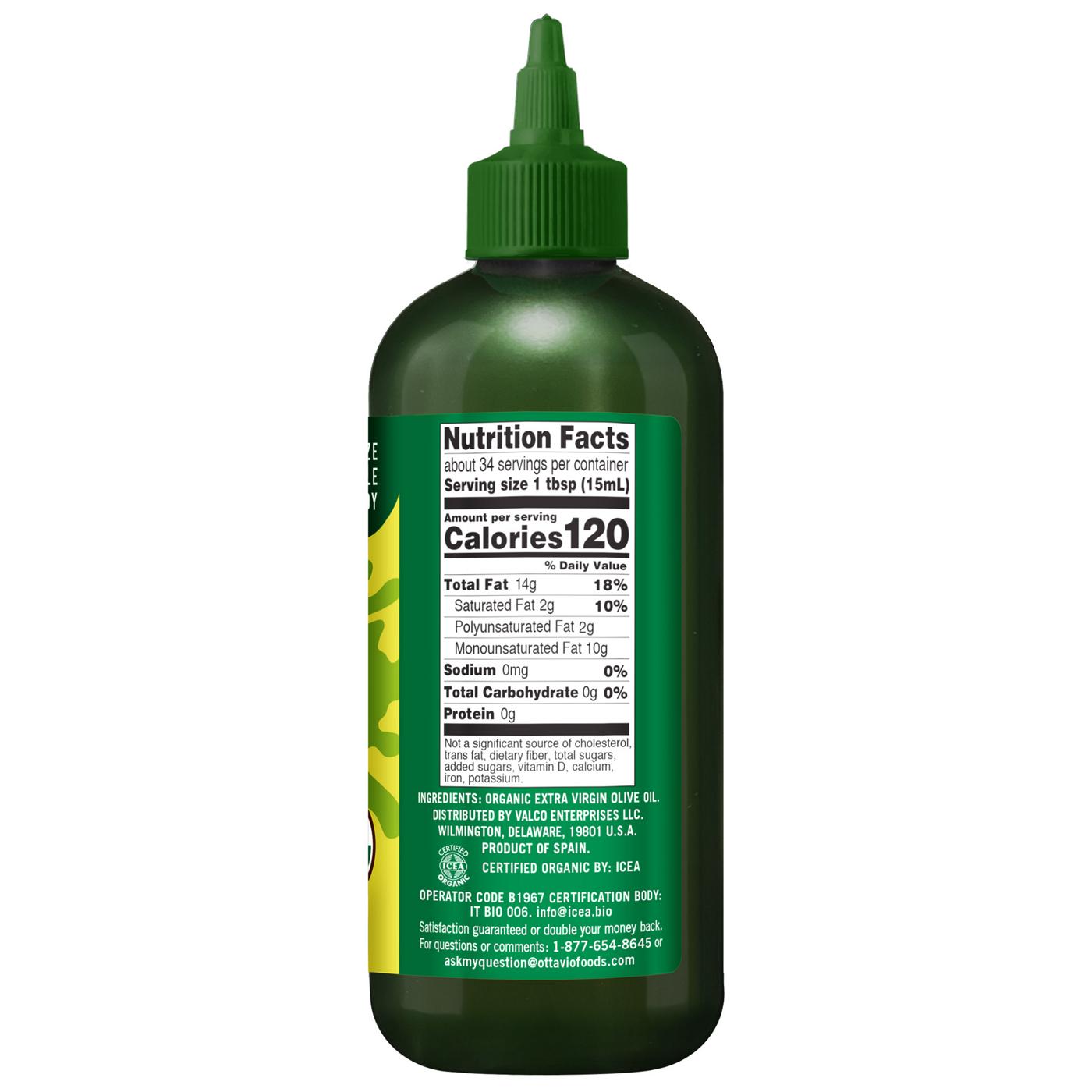 Ottavio Organic Extra Virgin Olive Oil Squeeze Bottle; image 2 of 3