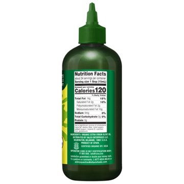 Ottavio Organic Extra Virgin Olive Oil Squeeze Bottle, 17 oz