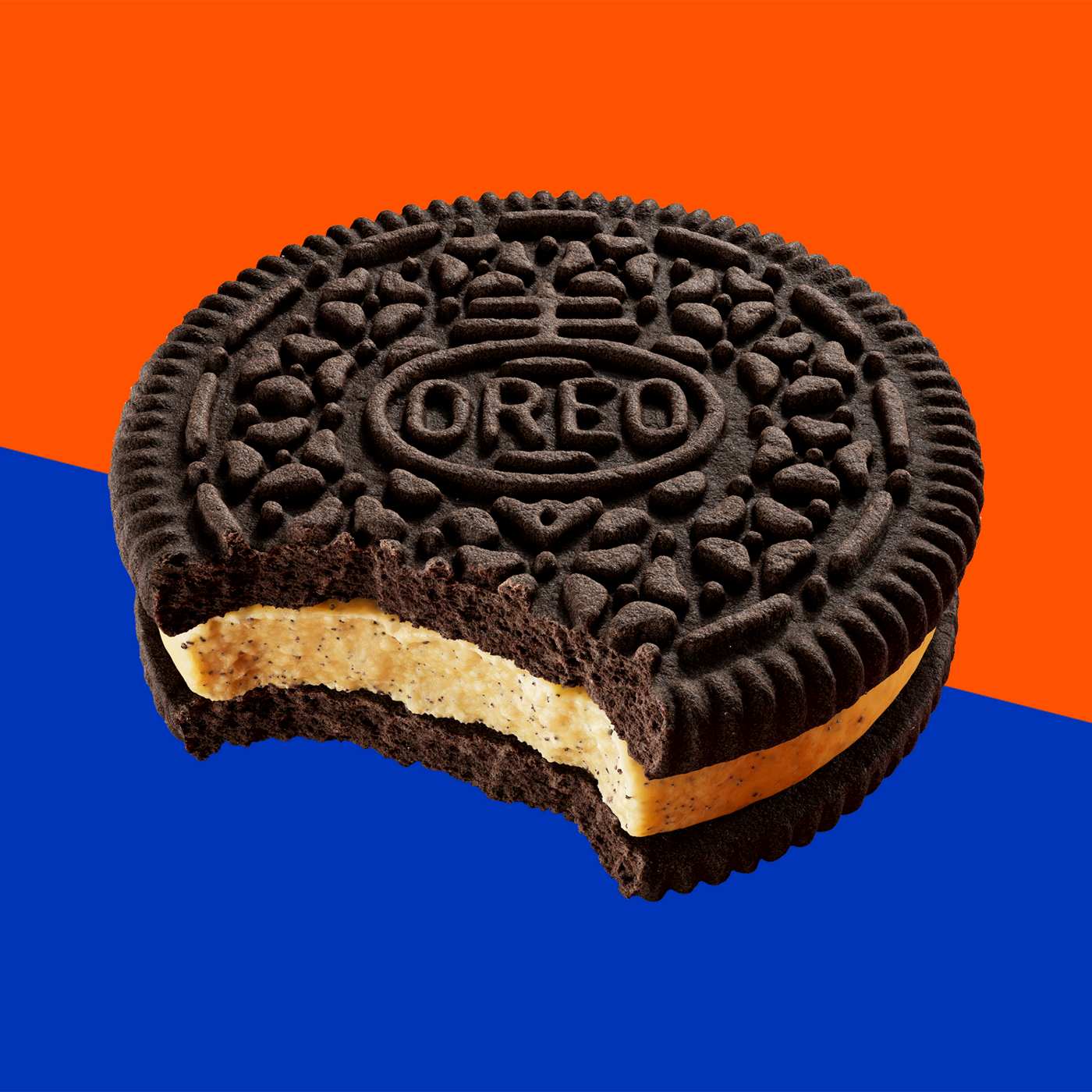 OREO Limited Edition Reese’s Peanut Buttery Creme Chocolate Sandwich Cookies; image 3 of 8