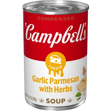Campbell's Condensed Cheese Garlic Parmesan with Herbs Soup