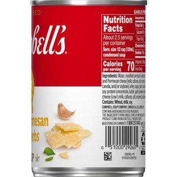 Campbell's Condensed Cheese Garlic Parmesan with Herbs Soup