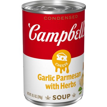 Campbell's Condensed Cheese Garlic Parmesan with Herbs Soup